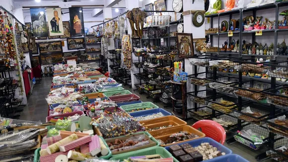 view of the toy shop