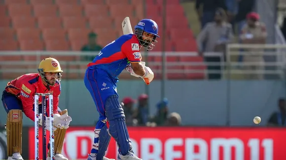 Delhi Capitals’ captain Rishabh Pant plays a shot during the Indian Premier League (IPL) 2024 T20 cricket match between Delhi Capitals and Punjab Kings