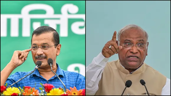 Arvind Kejriwal Mallikarjun Kharge