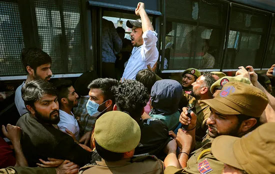 JKSSB aspirants protest Jammu