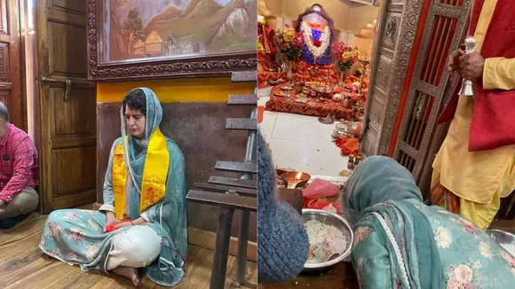 Priyanka Gandhi Jakhu Temple