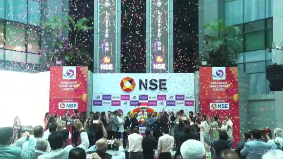 Saraswati Saree Depot got listed on NSE today