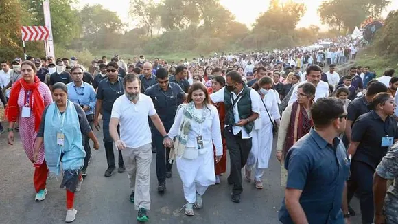 Bharat Jodo Yatra led by Rahul Gandhi
