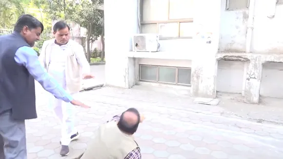 mp congress leaders fight