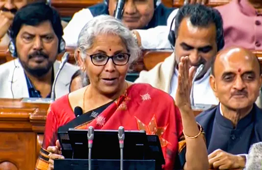 Nirmala Budget Session of Parliament 2