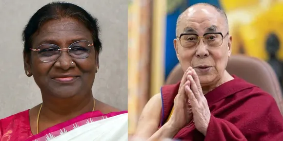 Droupadi Murmu Dalai Lama