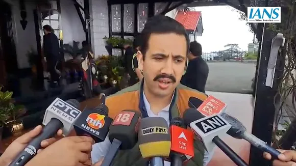 Public Works Minister Vikramaditya Singh