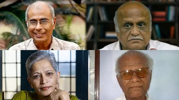 Narendra Dabholkar, Govind Pansare, Gauri Lankesh & Kalburgi