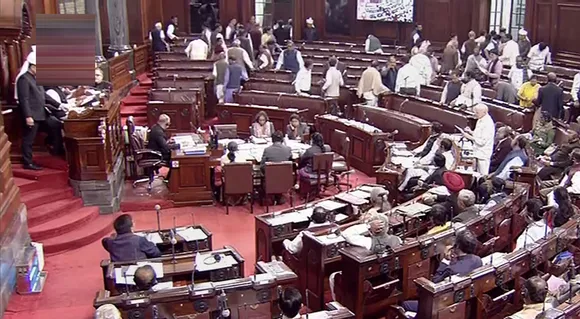 Opposition Rajya Sabha Walk Out