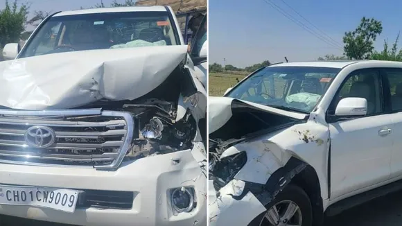 Bhupinder Hooda car accident