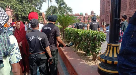 explosion near Golden Temple