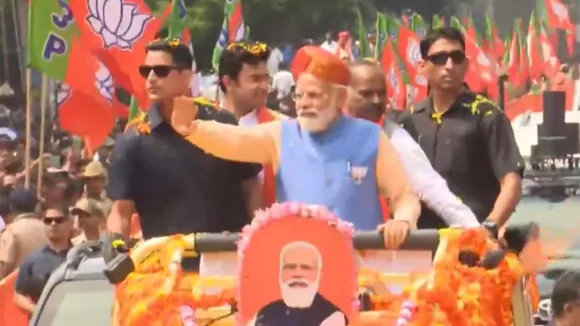 Narendra modi roadshow Bengaluru