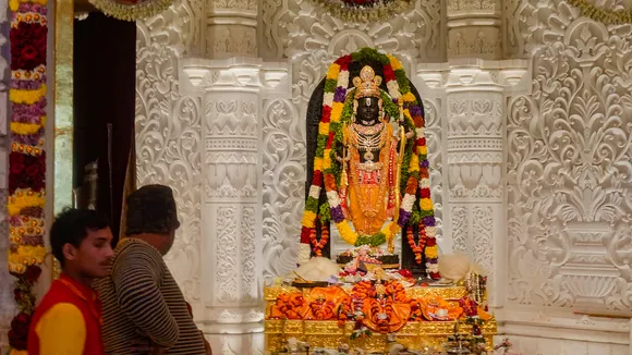 The idol of Ram Lalla