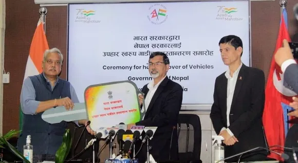 India gifts 200 vehicles to Nepal for elections