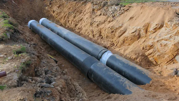 sewer lines