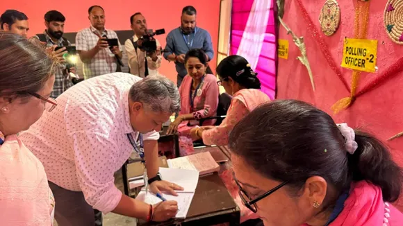 Reasi District Election Officer (DEO) Vishesh Paul Mahajan
