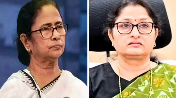 Mamata Banerjee and Annapurna Devi