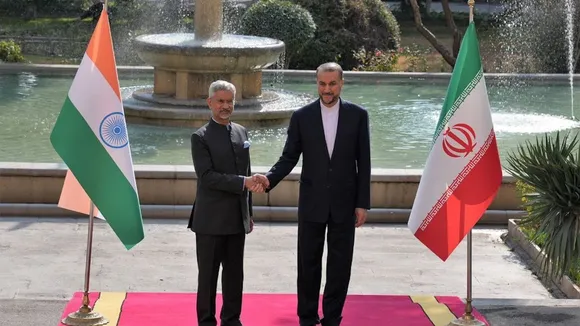 S Jaishankar and Hossein Amirabdollahian
