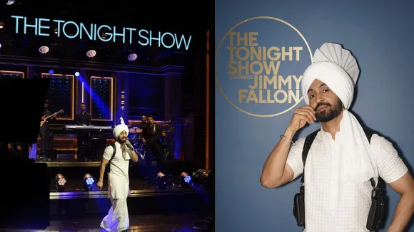 Actor-singer Diljit Dosanjh made his debut on popular American chat show The Tonight Show With Jimmy Fallon  as a musical guest