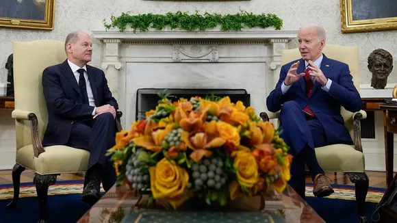 Olaf Scholz Joe Biden