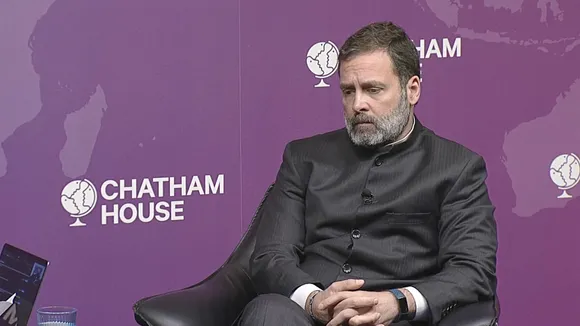 Rahul Gandhi Chatham House London