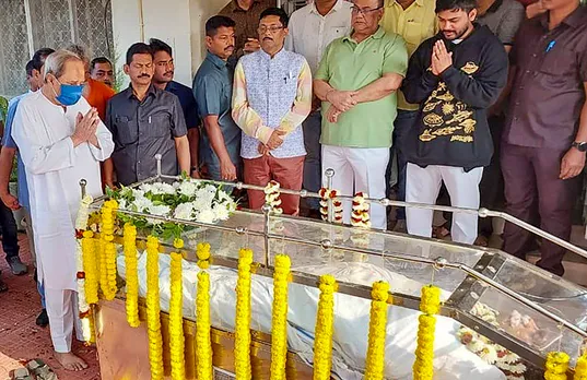 Naveen Patnaik Tribute to Naba Kishore Das