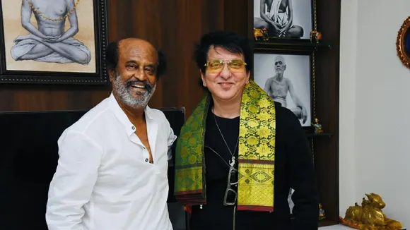Rajinikanth with Sajid Nadiadwala