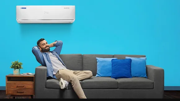Virat Kohli in Blue Star AC ad