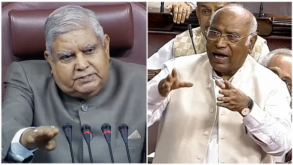 Jagdeep Dhankhar Mallikarjun Kharge
