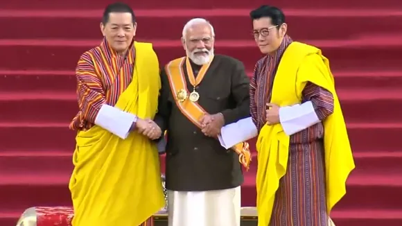 Order of the Druk Gyalpo Narendra Modi Bhutan