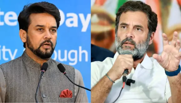 Anurag Thakur Rahul Gandhi