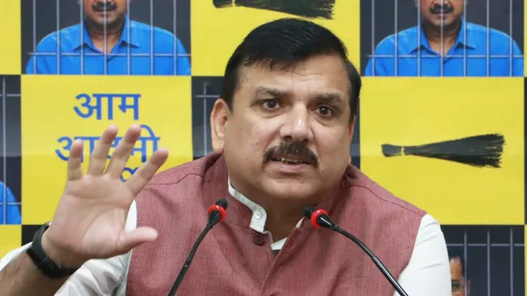 AAP leader Sanjay Singh (File image)