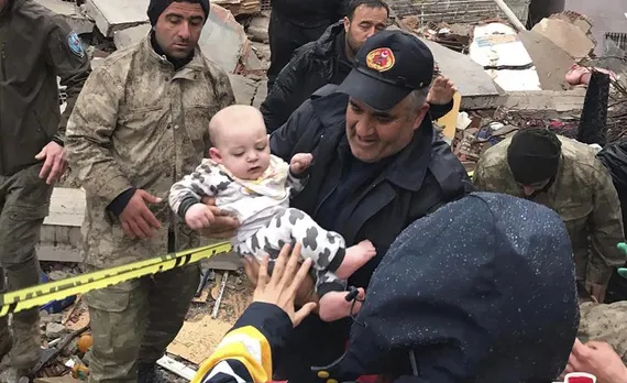 Rescue work in Turkey after the devastating earthquake