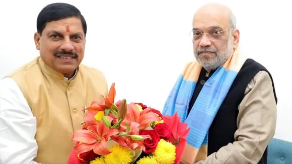 Mohan Yadav and Amit Shah (File photo)