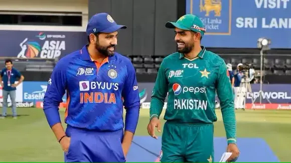 India-Pakistan cricket match Rohit Sharma Babar Azam