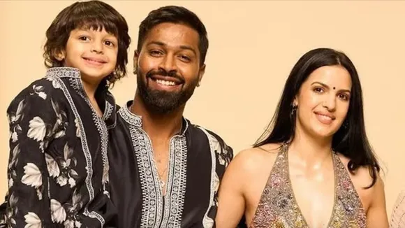 A file photo of Hardik Pandya and Natasa Stankovic