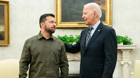 Volodymyr Zelenskyy Joe Biden