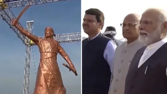Shivaji Maharaj statue Narendra Modi.jpg
