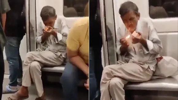 Beedi in Delhi Metro