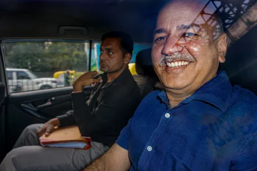 Manish Sisodia at ED court