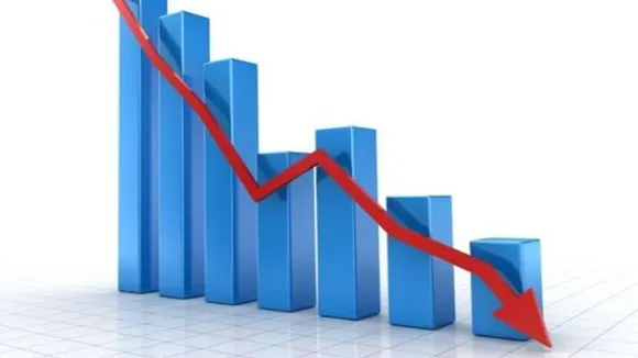 Growth going down, downfall