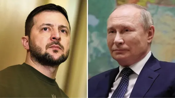 Volodymyr Zelensky Vladimir Putin
