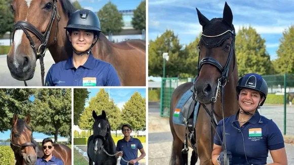 equestrian team dressage Asian Games