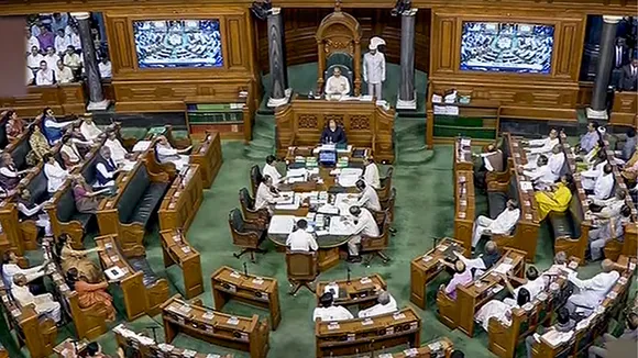 Lok Sabha adjourned