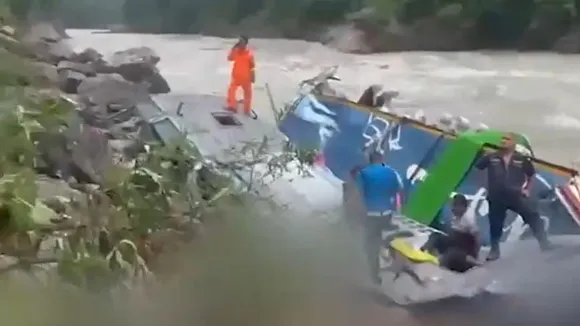 Marsyangdi River in Nepal