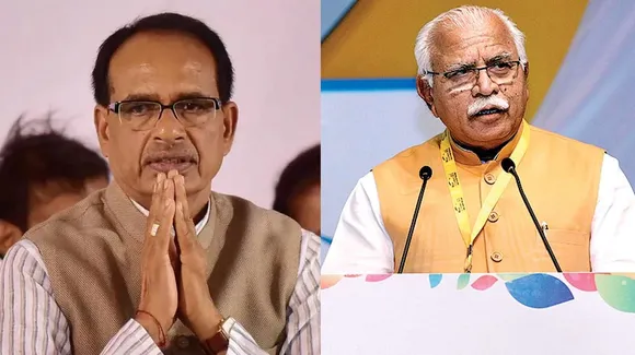 Shivraj Singh Chouhan and Manohar Lal Khattar