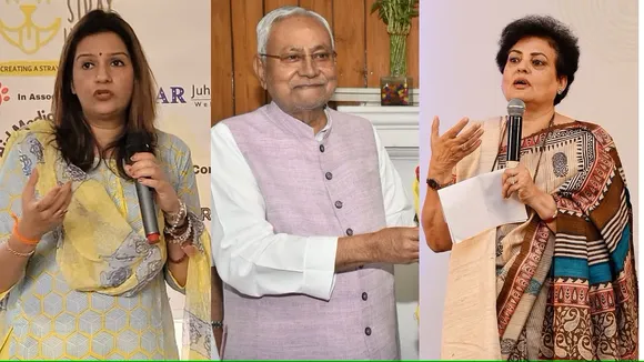 NCW chief and Priyanka Chaturvedi Nitish Kumar