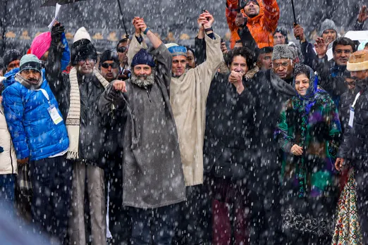 Bharat Jodo Yatra Congress rally in Srinagar Rahul