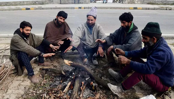 Cold Wave in Kashmir