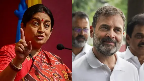 Smriti Irani Rahul Gandhi
